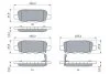 Колодки гальмівні (задні) Renault Koleos/Nissan Juke/Qashqai/X-Trail/Suzuki 08- (Akebono) UA63 BOSCH 0 986 494 090 (фото 5)
