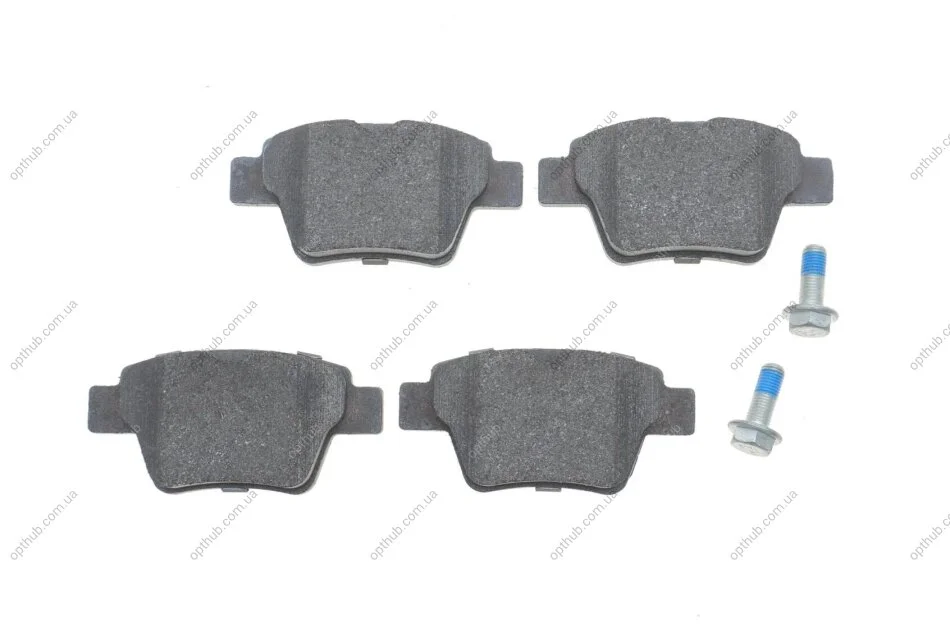 Комплект гальмівних колодок з 4 шт. дисків BOSCH 0986494099 (фото 1)