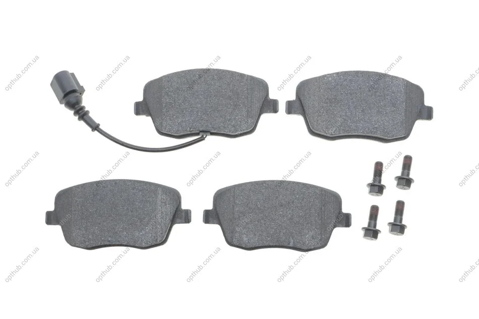 Колодка гальм. диск. VW POLO, SEAT IBIZA V передн. (вир-во Bosch) BOSCH 0 986 494 105 (фото 1)