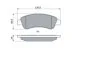 Колодки гальмівні (задні) Fiat Ducato/Citroen Jumper/Peugeot Boxer 06- (Bosch) UA63 BOSCH 0 986 494 110 (фото 7)