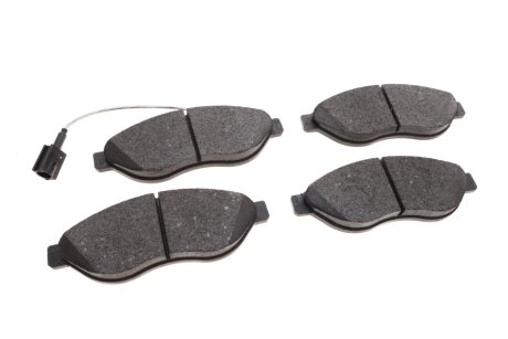 Колодки гальмівні (передні) Citroen Jumper/Fiat Ducato/Peugeot Boxer 06- (+датчик) (opt-om) BOSCH 0 986 494 111