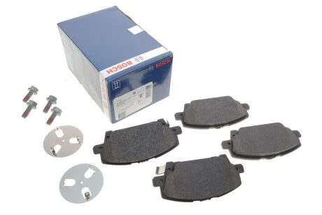 Колодки гальмівні (передні) Honda Civic VIII 05- (Lucas) 0 986 494 136 (opt-om) BOSCH 0986494136