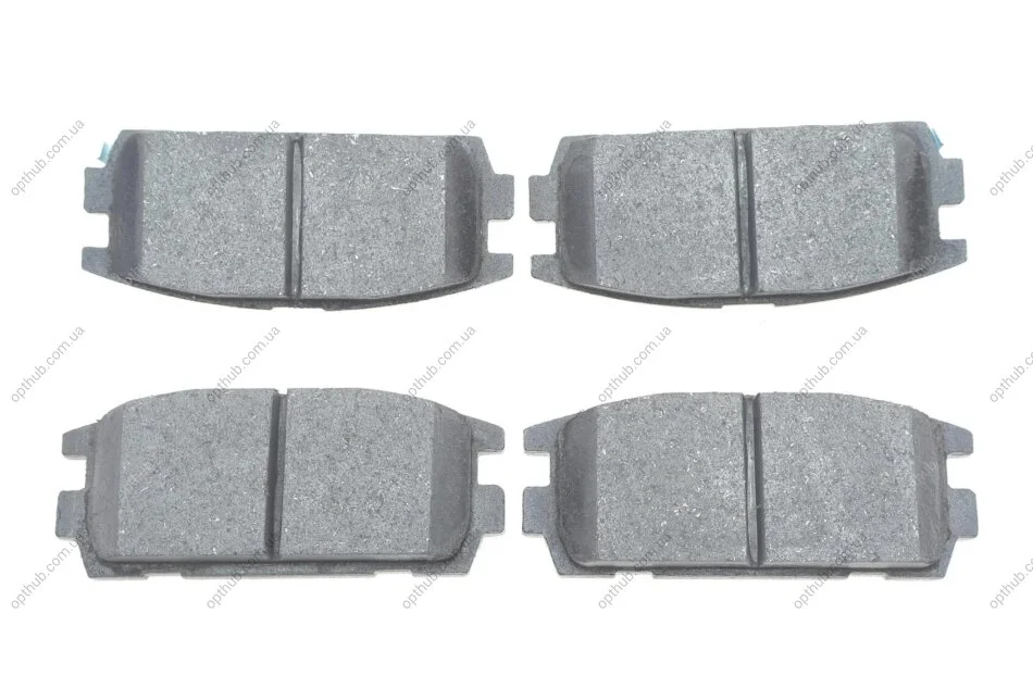 Комплект гальмівних колодок задн, HYUNDAI TERRACAN 2.5D/2.9D/3.5 11.01-12.06 BOSCH 0986494137 (фото 1)