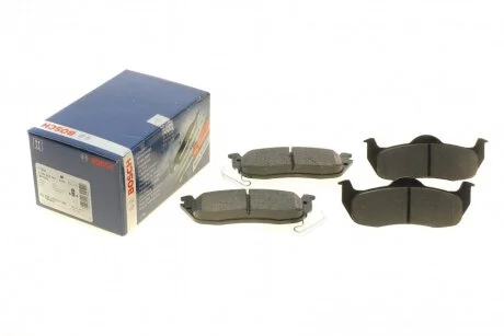 Колодки гальмівні (задні) Jeep Grand Cherokee III/IV 04-/Commander 05-10 UA63 BOSCH 0 986 494 142