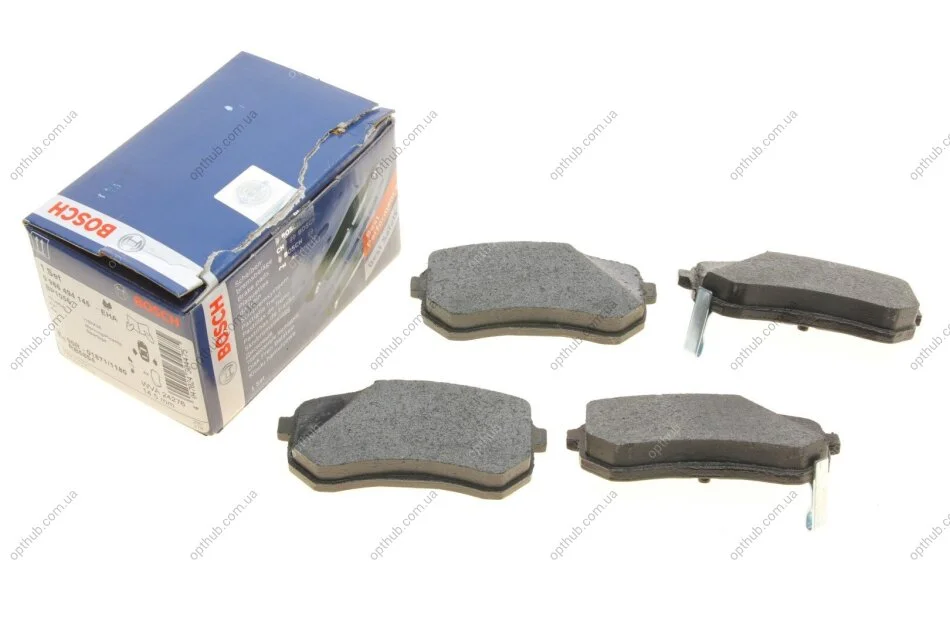 Колодки гальмівні (задні) Hyundai i10 07-16/Kia Picanto 04- UA63 BOSCH 0 986 494 145 (фото 1)