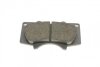 Колодка гальм. диск. TOYOTA LAND CRUISER передн. BOSCH 0 986 494 153 (фото 6)