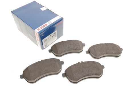 Колодки гальмівні (передні) MB C-class (S204/W204)/E-class (S212/W212) 07- (Lucas) UA63 BOSCH 0 986 494 161