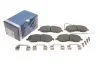Колодка гальм. диск. CITROEN/FIAT/PEUGEOT JUMPY/SCUDO/EXPERT передн. (вир-во Bosch) BOSCH 0 986 494 163 (фото 1)