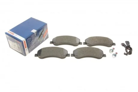 Колодка гальм. диск. FORD TRANSIT передн. (вир-во Bosch) BOSCH 0 986 494 170