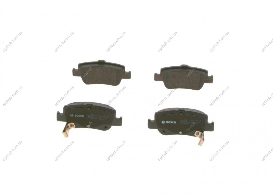 Колодка гальм. диск. TOYOTA AURIS, COROLLA задн. (вир-во Bosch) BOSCH 0 986 494 182 (фото 1)