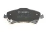 Колодки гальмівні (передні) Toyota Auris/Avensis 08- (Bosch) (з датчиком) UA63 BOSCH 0 986 494 187 (фото 2)
