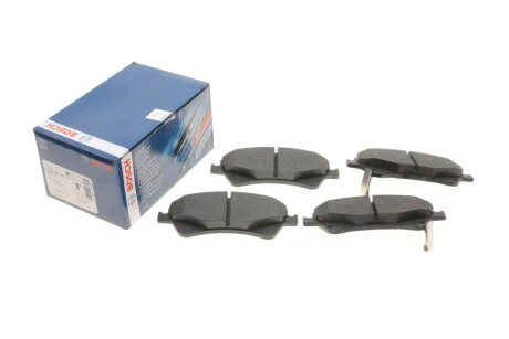 Колодки гальмівні (передні) Toyota Auris/Avensis 08- (Bosch) (з датчиком) UA63 BOSCH 0 986 494 187