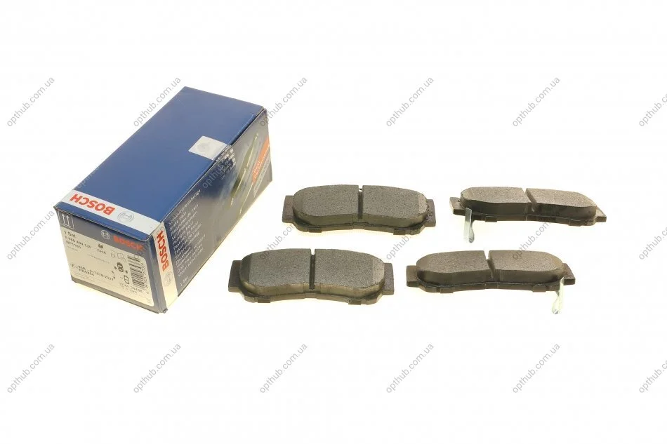 Колодки гальмівні (задні) Hyundai Santa Fe II 06-12/H-1 01-07 (opt-om) BOSCH 0 986 494 230 (фото 1)