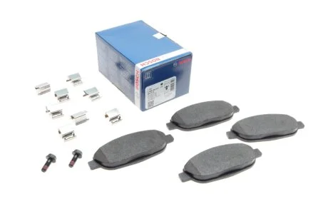 Колодки гальмивни (передни) Peugeot 308/CC/SW/3008 07- (Bosch) Q+ UA63 BOSCH 0 986 494 261