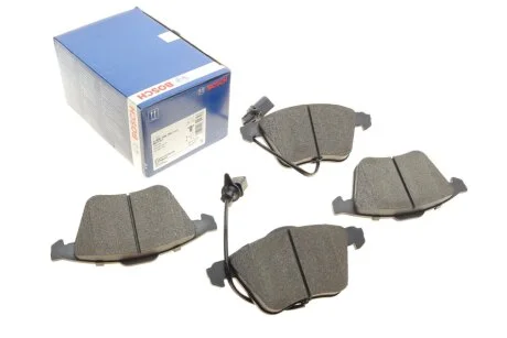 Колодка гальм. диск. AUDI A6 (4B, C5, 4F2), ALLROAD (4BH) передн. (вир-во Bosch) BOSCH 0 986 494 283