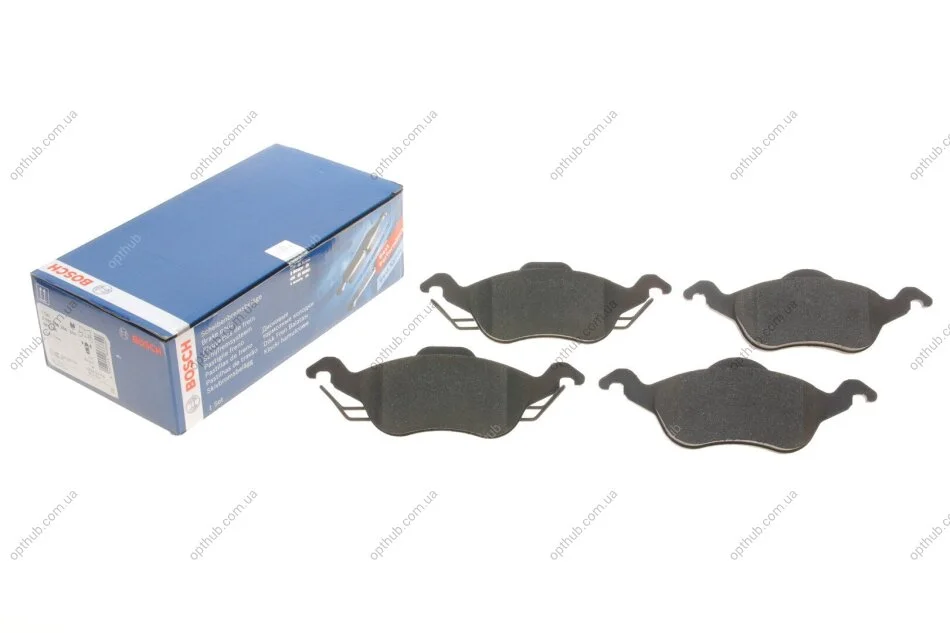 Колодки гальмівні (передні) Ford Focus 99-09 UA63 BOSCH 0 986 494 284 (фото 1)