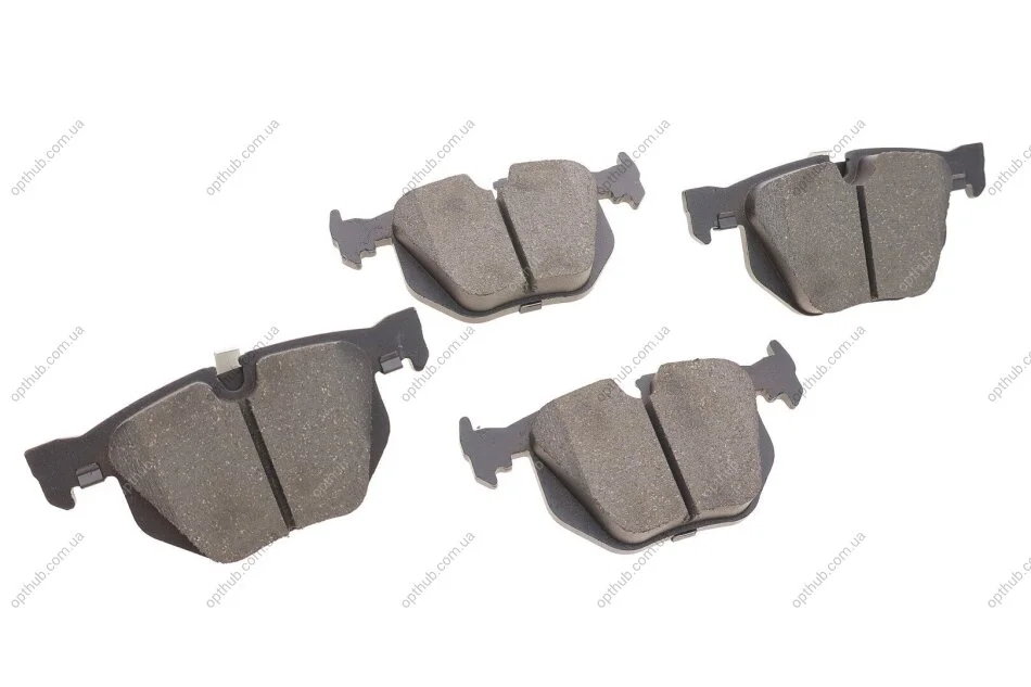 Колодки гальмівні (задні) BMW 7 (E65/E66/E67) 01-08 (Ate) UA63 BOSCH 0 986 494 286 (фото 1)