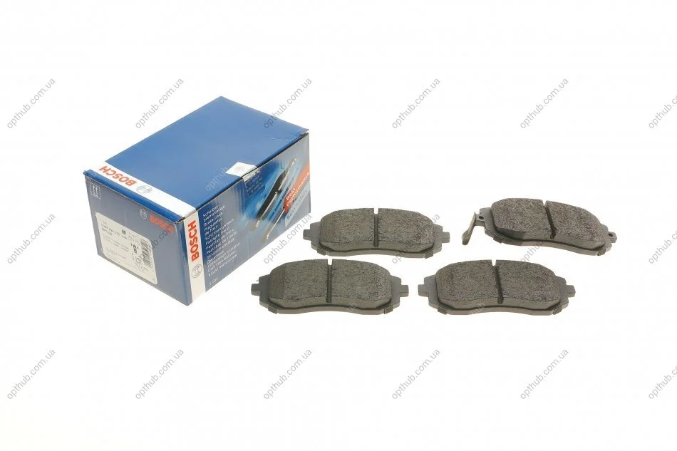 Колодка гальм. диск. SUBARU LEGACY IV передн. (вир-во Bosch) BOSCH 0 986 494 315 (фото 1)