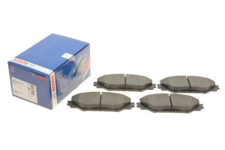 Колодки гальмівні (передні) Lexus IS 05- (Advics) UA63 BOSCH 0 986 494 316
