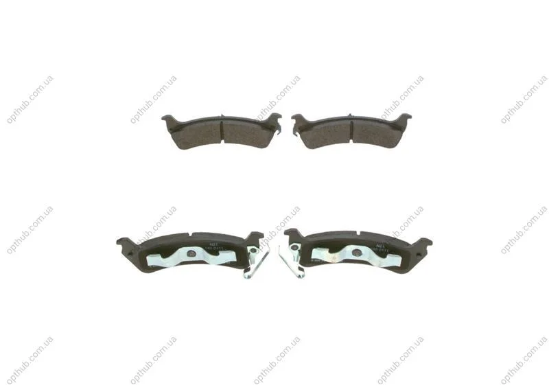 Гальмівні колодки дискові BOSCH 0986494348 (фото 1)