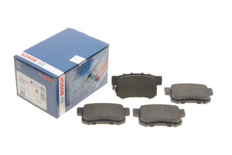 Колодки гальмівні (задні) Honda Accord/Civic/CR-V 90- (Akebono) 0 986 494 358 UA63 BOSCH 0986494358