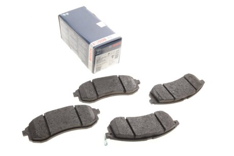 Колодки гальмівні (передні) Mitsubishi L200 2.5 TD 92-15 (opt-om) BOSCH 0 986 494 362