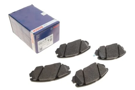 Колодки гальмівні (передні) Hyundai Tucson 04-/Sonata 05-10/Grandeur 05-/Kia Opirus 06- UA63 BOSCH 0 986 494 374