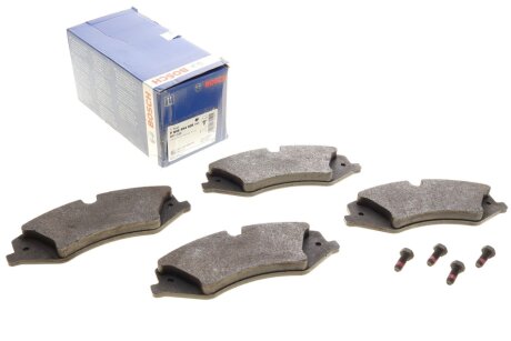 Колодки гальмівні (передні) Land Rover Range Rover/Discovery 2.0-5.0 09- (TRW) UA63 BOSCH 0 986 494 408 (фото 1)