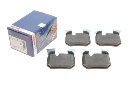 Колодки гальмівні (задні) BMW 1(E81/82/87)/3 (E90/E91/E92/E93) 04-13 UA63 BOSCH 0 986 494 421