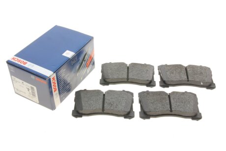 Колодки гальмівні (передні) Lexus LS 06- (opt-om) BOSCH 0 986 494 423