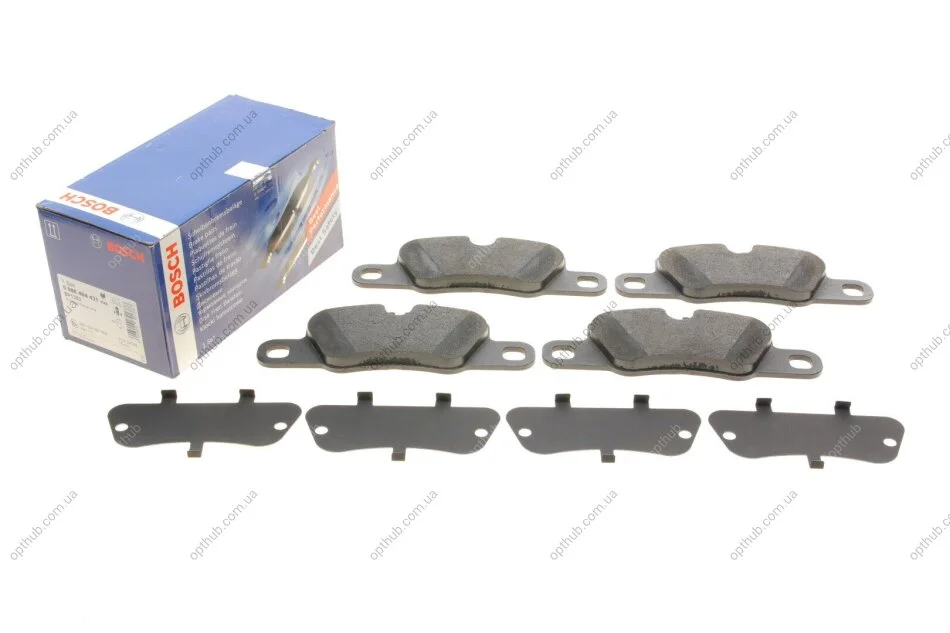 Колодки гальмівні (задні) Porsche 911 11-19/Panamera 10- UA63 BOSCH 0 986 494 431 (фото 1)