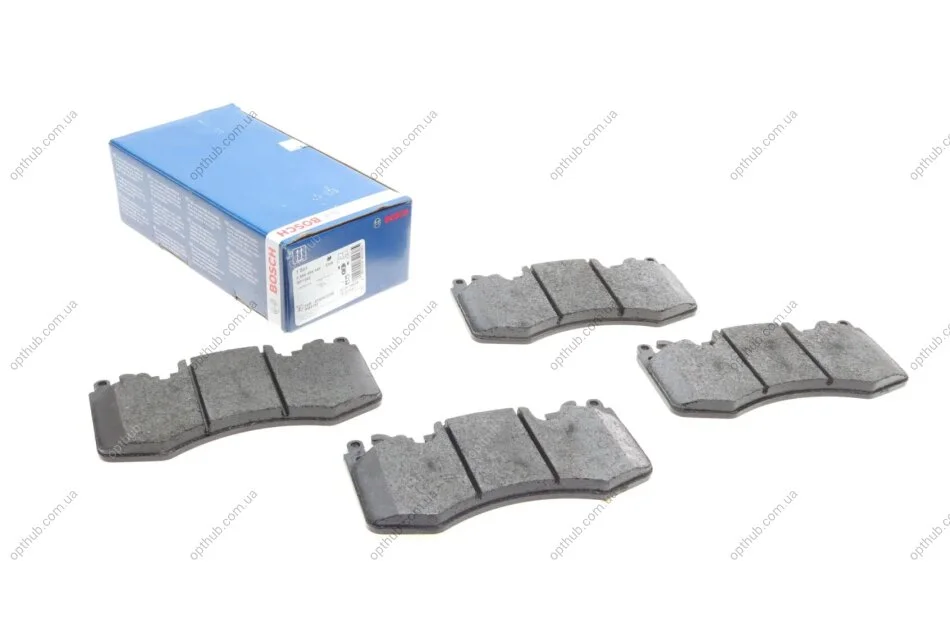 Колодки гальмівні (передні) Land Rover Range Rover III/IV 02-/Range Rover Sport 05-/Discove UA63 BOSCH 0 986 494 440 (фото 1)
