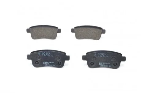 Колодки гальмивни (задни) Renault Fluence/Megane/Scenic 1.2-2.0dCi 08- UA63 BOSCH 0 986 494 452