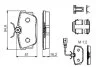 Колодки гальмівні (задні) VW T4 90-03 (з датчиками) UA63 BOSCH 0 986 494 529 (фото 14)