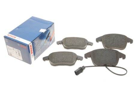 Колодки гальмівні (передні) Audi A4/A5 07- (Ate) (з датчиком) UA63 BOSCH 0 986 494 538
