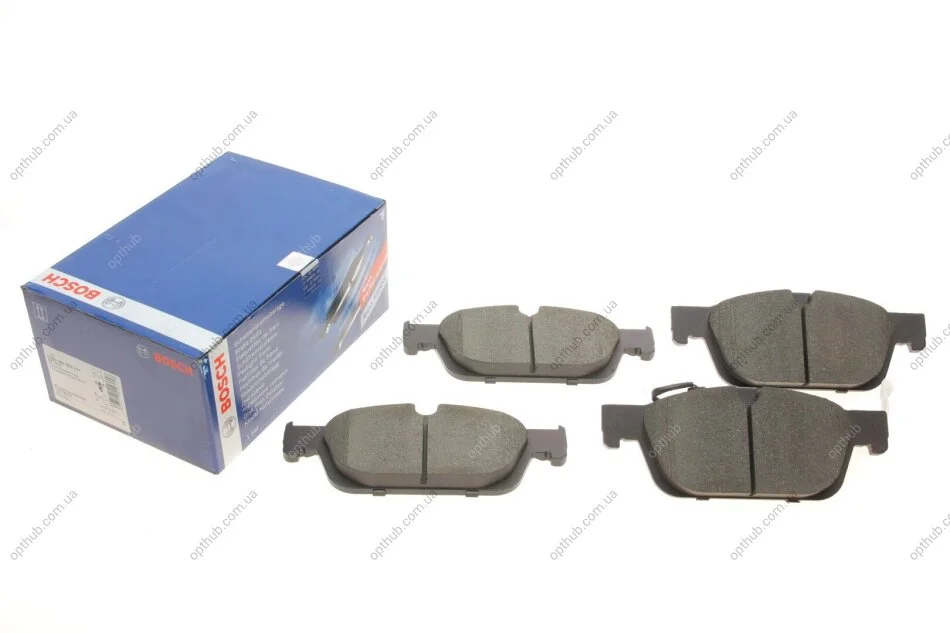 Колодки гальмівні (передні) VW T5 03-/T6 15- (з датчиком) UA63 BOSCH 0 986 494 553 (фото 1)