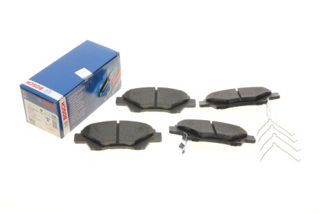 Колодки гальмівні (передні) Honda Jazz 07-/CR-Z 08- UA63 BOSCH 0 986 494 562