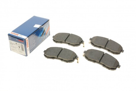 Комплект гальмівних колодок (передніх) Nissan Juke/Tilda 07- UA63 BOSCH 0 986 494 572