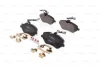 Комплект гальмівних колодок передн, CITROEN C5 III, C6 PEUGEOT 407, 607 1.6D-3.0 02.00- BOSCH 0986494585 (фото 1)