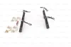 Комплект гальмівних колодок передн, CITROEN C5 III, C6 PEUGEOT 407, 607 1.6D-3.0 02.00- BOSCH 0986494585 (фото 3)