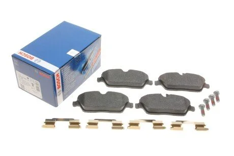 Колодки гальмівні (передні) BMW 1 (E81/E82/E87/E88) 04-13/2 (F45) 14-18 UA63 BOSCH 0 986 494 588