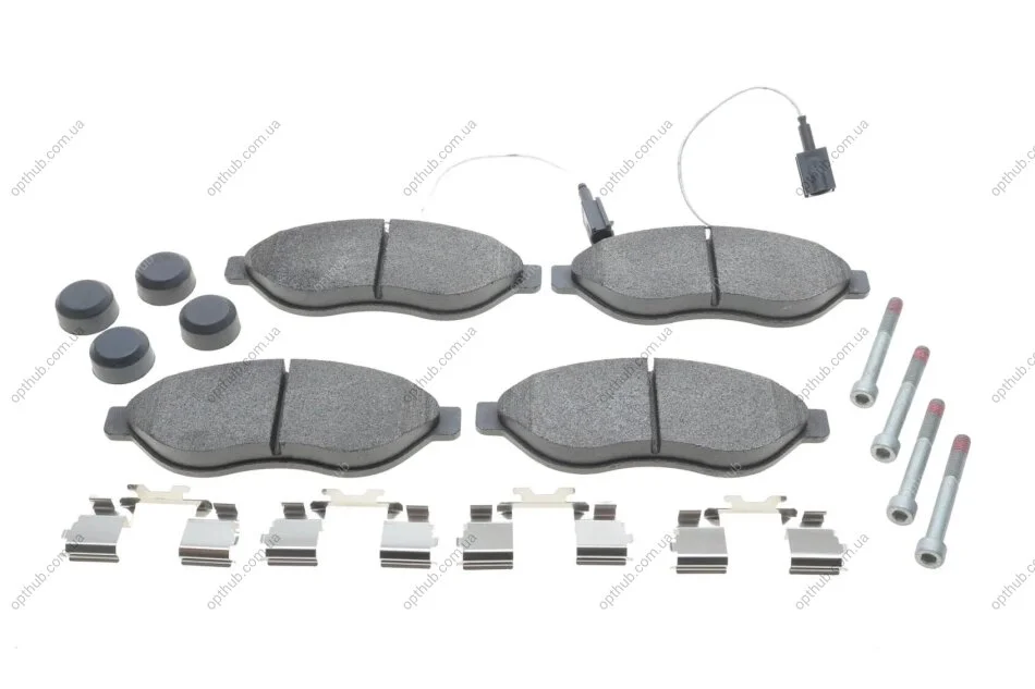 Гальмівні колодки дискові BOSCH 0986494591 (фото 1)