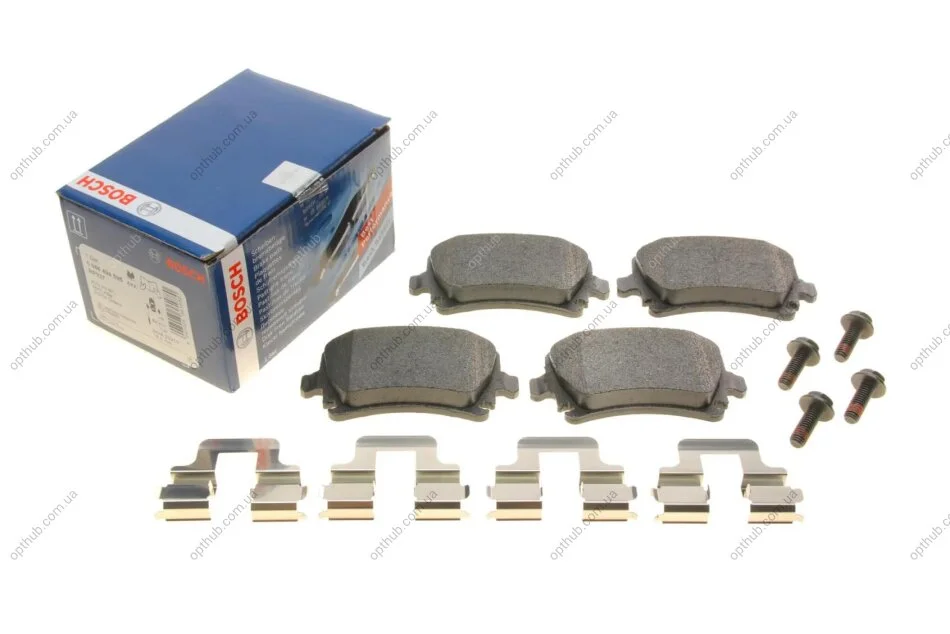 Колодки гальмівні (задні) VW Caddy 03-15 UA63 BOSCH 0 986 494 595 (фото 1)