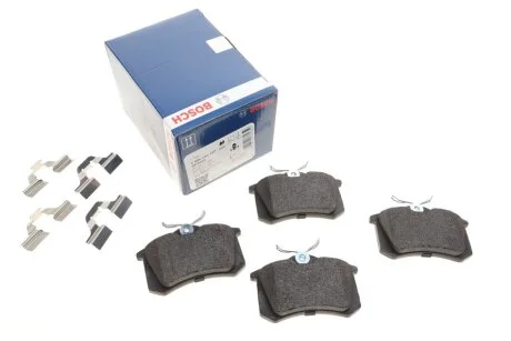 Колодки гальмивни (задни) VW Golf/Passat 83-02/ Peugeot 405 87-96 UA63 BOSCH 0 986 494 597