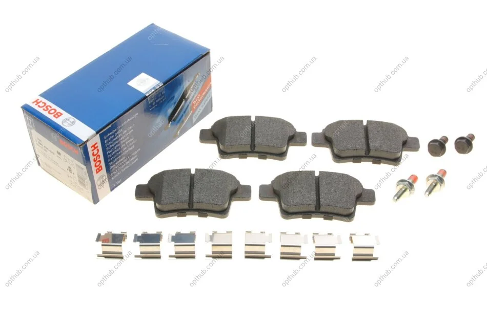Колодки гальмівні (задні) Citroen C4 06-13 0 986 494 622 (opt-om) BOSCH 0986494622 (фото 1)