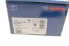 Колодки гальмівні (передні) Ford Fiesta 08-/Mazda 2 07-15 (з прижимною пластиною) UA63 BOSCH 0 986 494 652 (фото 12)