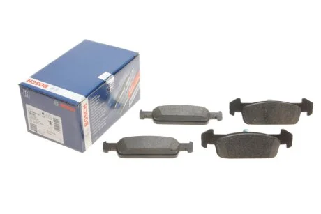 Колодки гальмівні (передні) Dacia Logan II/Sandero II 12-/Renault Logan 11-/Sandero 13/Clio UA63 BOSCH 0 986 494 697