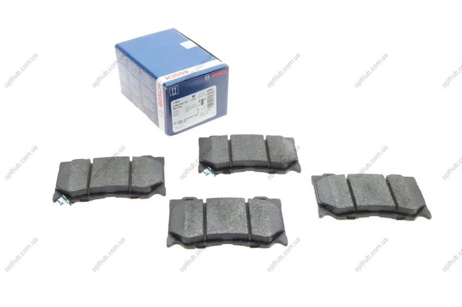 Колодки гальмівні (передні) Infiniti FX/G 07-/M37/M 10-/Q50/Q60/Q70/QX70 13-/Nissan Skyline UA63 BOSCH 0 986 494 707 (фото 1)