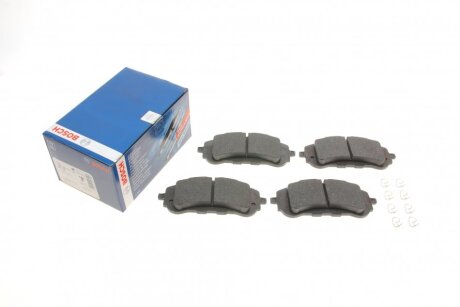 Колодки гальмівні (передні) Citroen Berlingo 18-/Peugeot 308 13-/Partner 18- UA63 BOSCH 0 986 494 714
