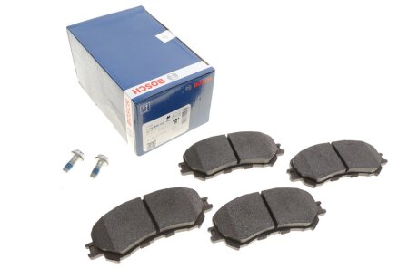 Колодки гальмівні (передні) Renault Espace V/Megane IV 15- (Akebono) UA63 BOSCH 0 986 494 722